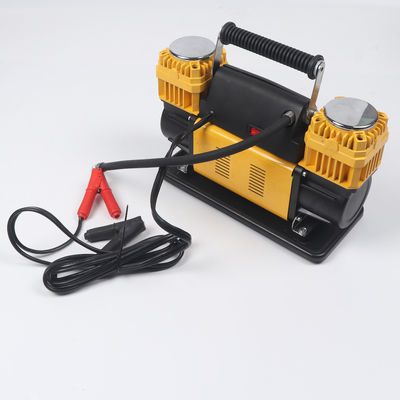 160L/Min 空気の流れ 車用タイヤ充電器 ダブルシリンダー DC12V 150PSI 電動空気ポンプ