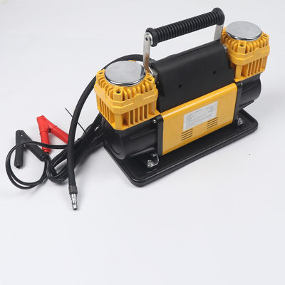 160L/Min 空気の流れ 車用タイヤ充電器 ダブルシリンダー DC12V 150PSI 電動空気ポンプ