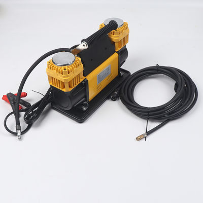 160L/Min 空気の流れ 車用タイヤ充電器 ダブルシリンダー DC12V 150PSI 電動空気ポンプ