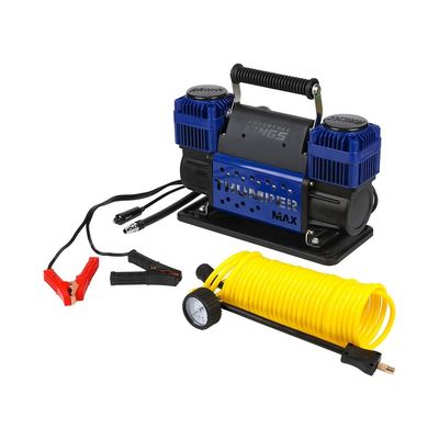強力な12V/24V 150PSIタイヤ充電器 2.4Mバッテリークリップと高速充電